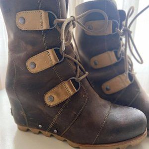 Sorel Joan Of Artic Wedge Boots
